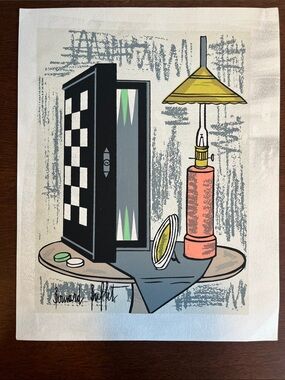 Bernard Buffet Print 10” x 13” on heavy paper Unframed Great condition